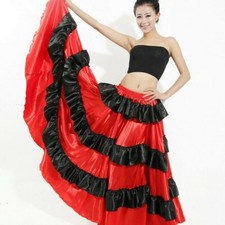 Erwachsene Kinder Swing Tanzrock Tango Spanis...
