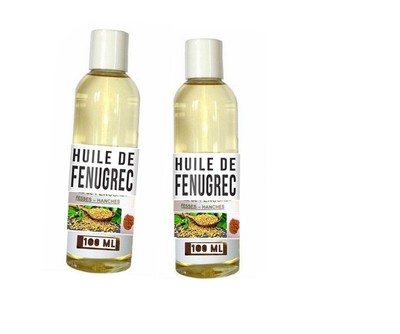 Huile De Fenugrec Pure Et Naturelle 200ml - Volume Fessiers/hanches - Neuf
