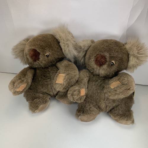 Vintage Shaklee Korea Koala Bear Family Plush Set, Mother, Father & Baby Stuffed - Picture 6 of 12