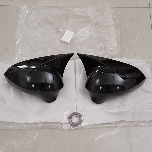 Pair For Seat Leon MK2 FR Cupra Ibiza MK4 2009-12 Side Mirror Cover Rearview Cap - Picture 5 of 9