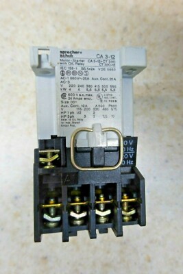 New Motor Starter -220v, 4kw- 3 Phase- #6