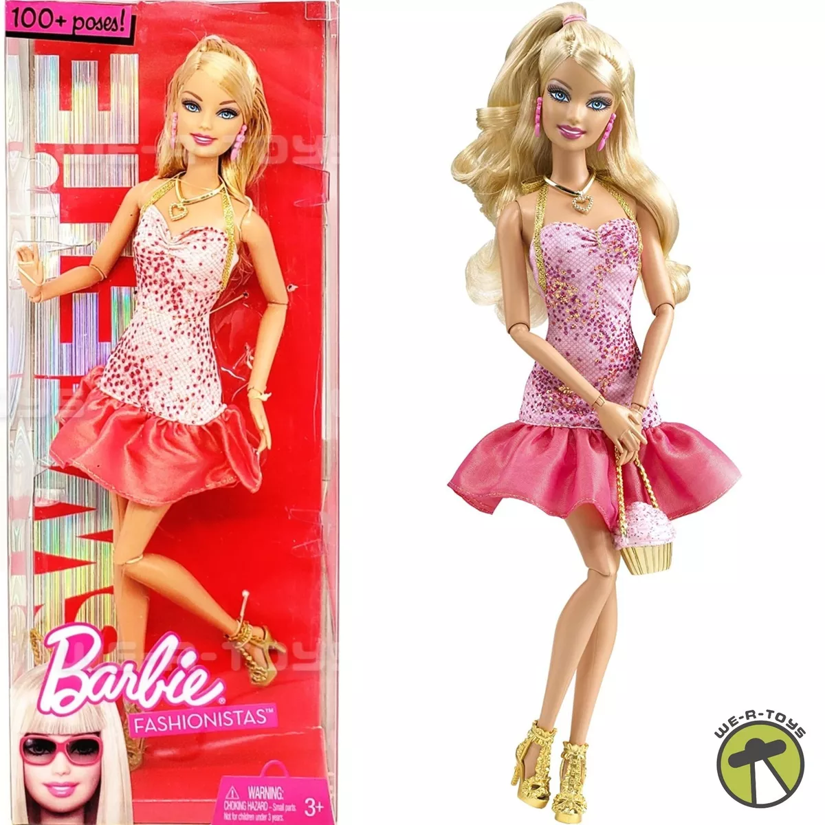 Barbie Fashionistas Sweetie Doll 2009 Mattel #T3327 NEW