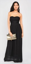 Ladies  Evening Cocktail Cruise Party Strapless Dress BNWT Size L
