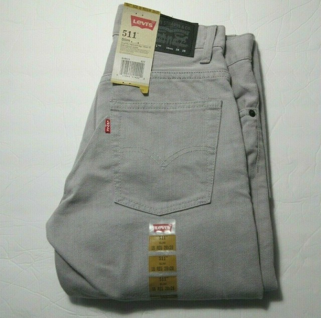 511 Slim Fit Gray Jeans 