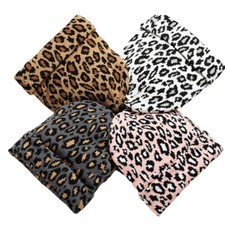 Women Animal Leopard Print Beanie Warm Winter Hat Knitted Crochet Baggy Ski Cap