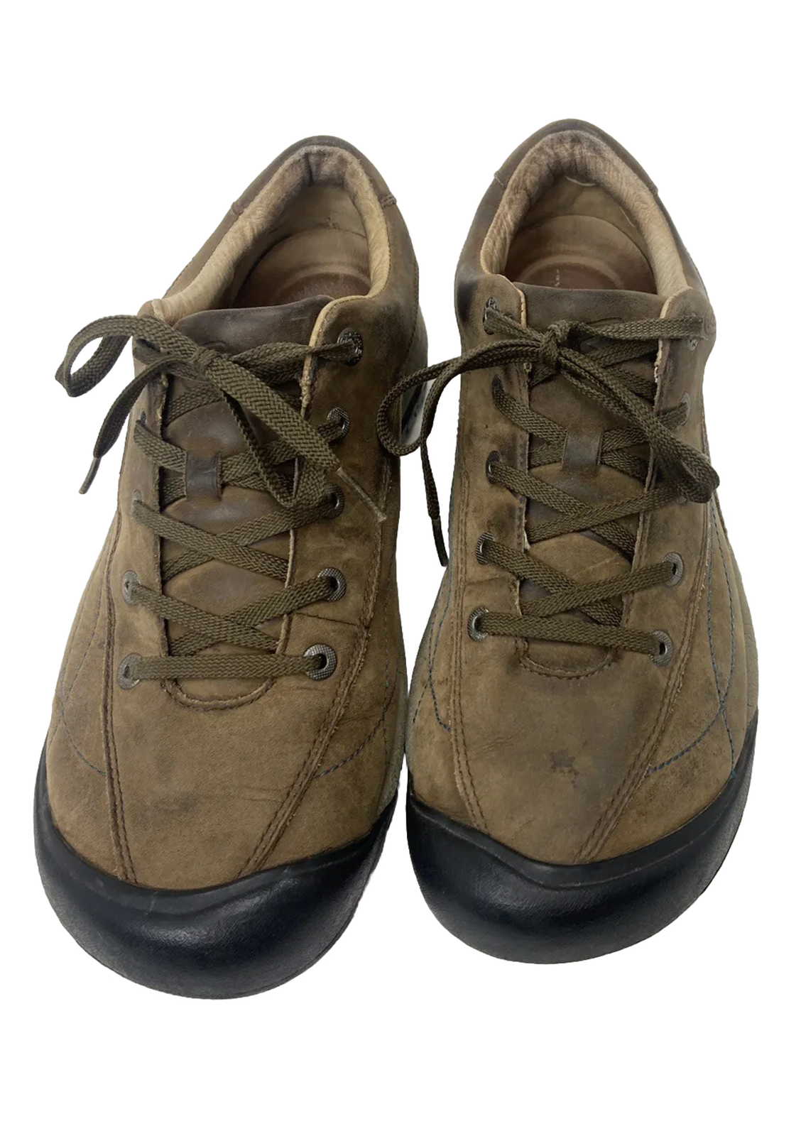 Scarpe da trekking Keen uomo atletiche passeggio pelle stringate marrone taglia 11