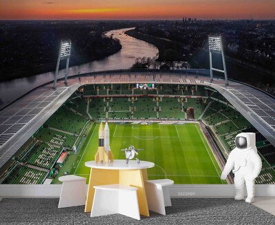 3D Stadium Sports Pattern Wallpaper Wall Murals Removable Wallpaper 33