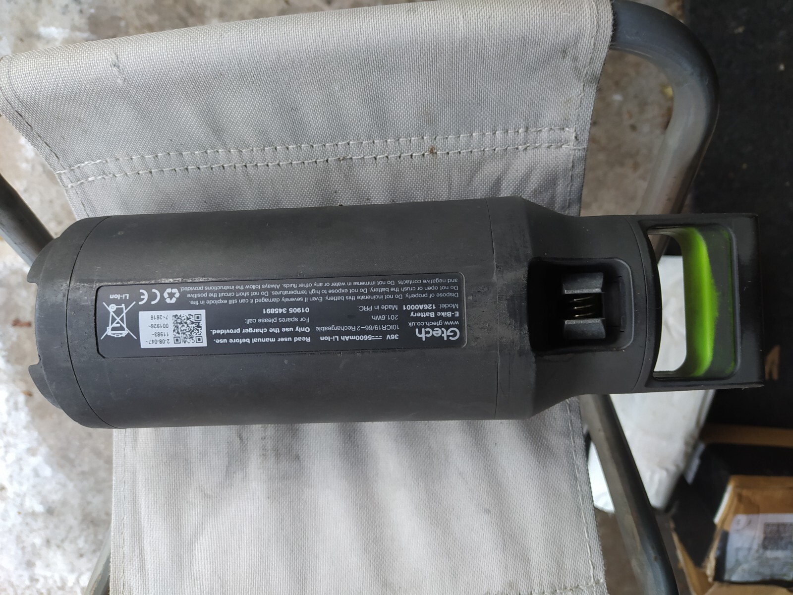 gtech bike battery problems