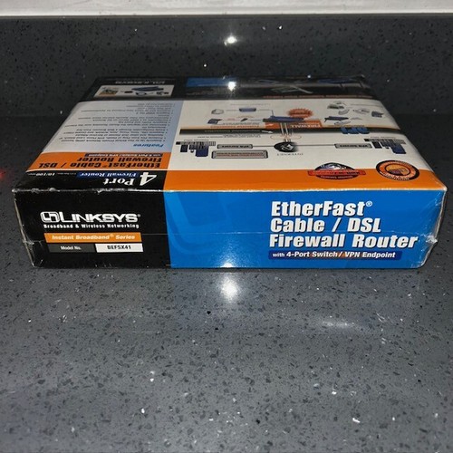 Linksys BEFSX41 Broadband Firewall Router 4Port Switch/VPN ENDPOINT (NEW-UNOPEN) - Picture 5 of 8