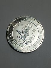 🇨🇦2016 1/2 OUNCE $2 .9999 FINE SILVER CANADA WILD LIFE SERIES**BALD EAGLE**