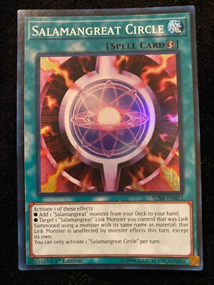 YuGiOh Battles of Legend Crystal Revenge Ultra Rare Salamangreat Circle BLCR-EN087
