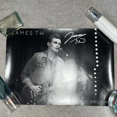 James TW signed Poster