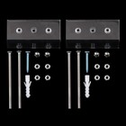 2PCS Skateboard Deck Wall Mount Bracket Display Rack Hanger Holder Storage Tool