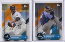 2018 Topps Pro Debut MiLB Leaps and Bounds Orange #JG Jorge Guzman Yankees /25