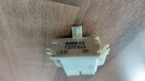 BMW E30 Tacho Codierstecker Stecker Kombiinstrument 1377645 M10 316i 318i