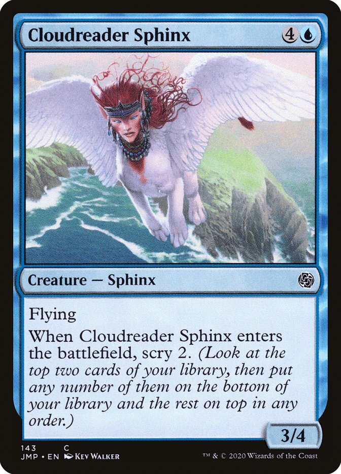 Magic the Gathering (mtg): JMP: Cloudreader Sphinx  (x 4)