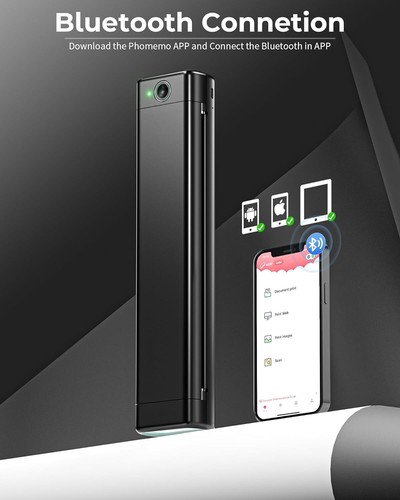 Phomemo M08F Mobiler Drucker A4 für Unterwegs Bluetooth Thermodruck ios/android - Bild 5 von 18