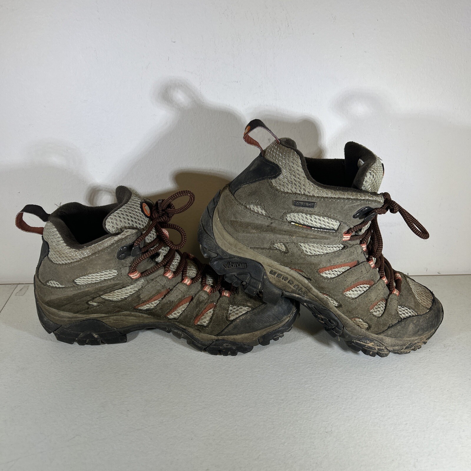 Scarpe da trekking casual Merrell Moab Bungee Cord Mid da donna taglia 9 5 J88790