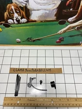 LLAMA 9MM PARABELLUM, Magazine catch, Barrel bushing,and more