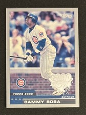 2000 Topps Opening Day Sammy Sosa Baseball Card #24 Cubs OF FR O/C