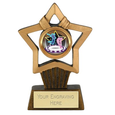 Dance Generic Award Mini Star Mittelhalter Trophäe 10 cm (4'')