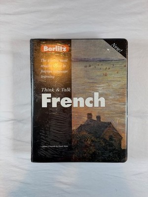 Berlitz Think and Talk French Course Brand New Sealed Instructions Books Learn