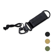 Tactical Duty Belt Keeper Key Holder Metal Police Key Clip Military Molle Hook