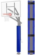 72" Tall Basketball Pole Pads, All-Weather Square Basketball Pole Padding Out...
