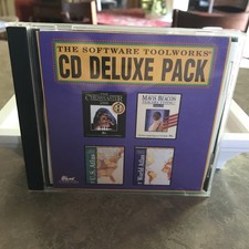 The Software Toolworks CD Deluxe Pack: Version 1 PC, 1992 TESTED WORKS