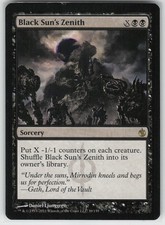 MTG Black Sun's Zenith Normal Mirrodin Besieged #39 NM