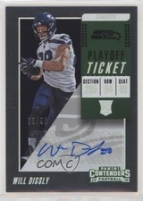 2018 Panini Contenders Playoff Ticket /99 Will Dissly #340 Auto s3g