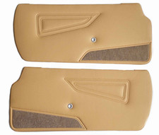 Fiat 124 Spider (1979-1982) - Türverkleidung mit Teppich, beige, Paar, NEU