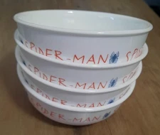 4 - Corelle Marvel Spider-Man 5.75" Soup & Cereal Bowls 16-ounce NEW - RARE