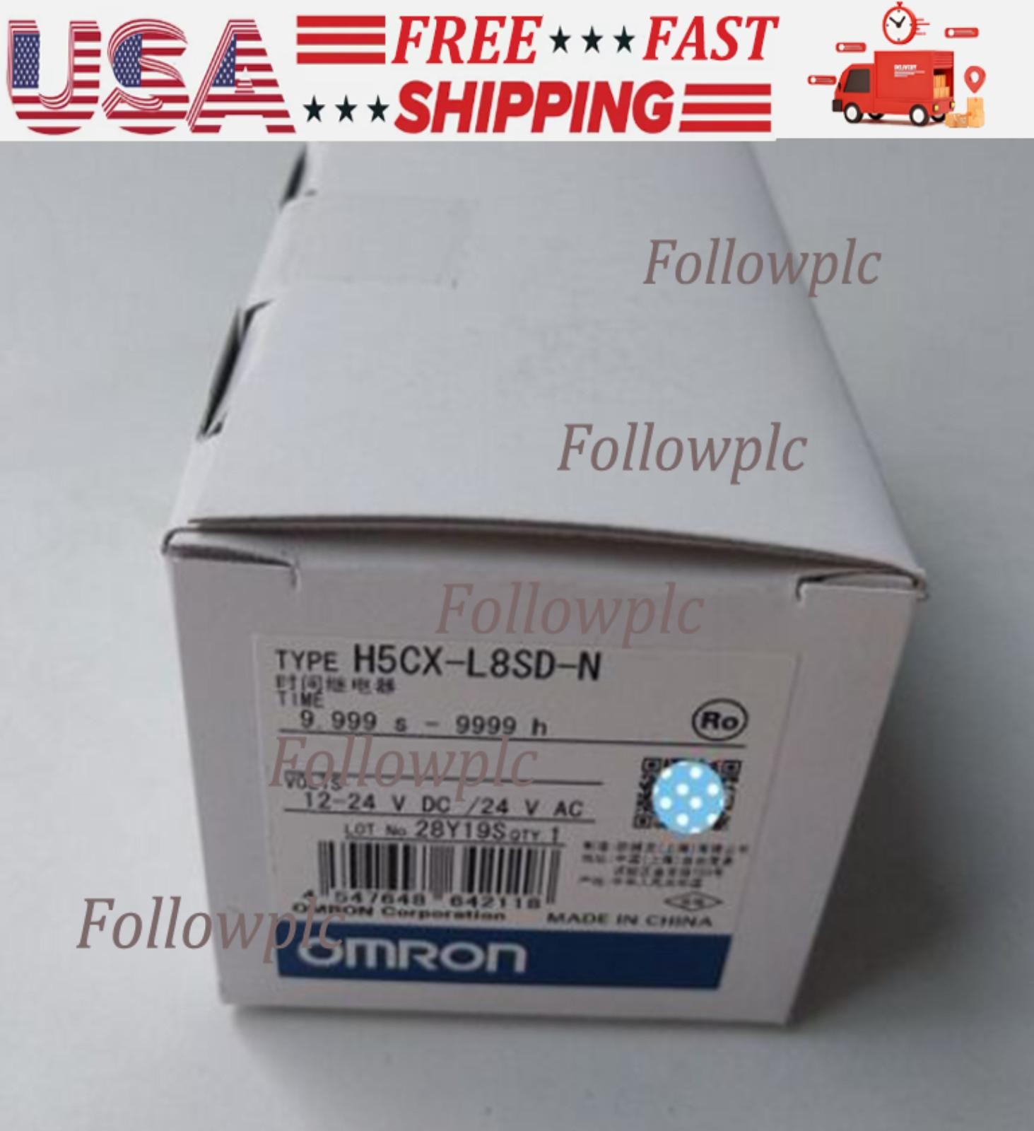 NEW OMRON H5CX-L8SD-N TIME DELAY RELAY PLC MODULE