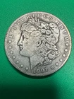 1901 S Morgan Silver Dollar  90% SILVER  $1 Coin San Francisco M37