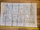 WW2 RAF / ARMY 1945 Military Road Map of GERMANY - "OSNABRUCK 19 " 1st edition