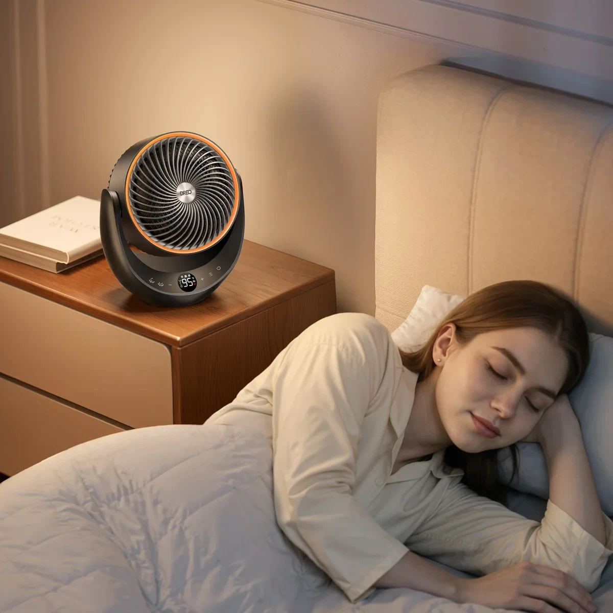 DREO 1500W Portable 3D Automatic Oscillating Ceramic Space Heater, Remote, NEW