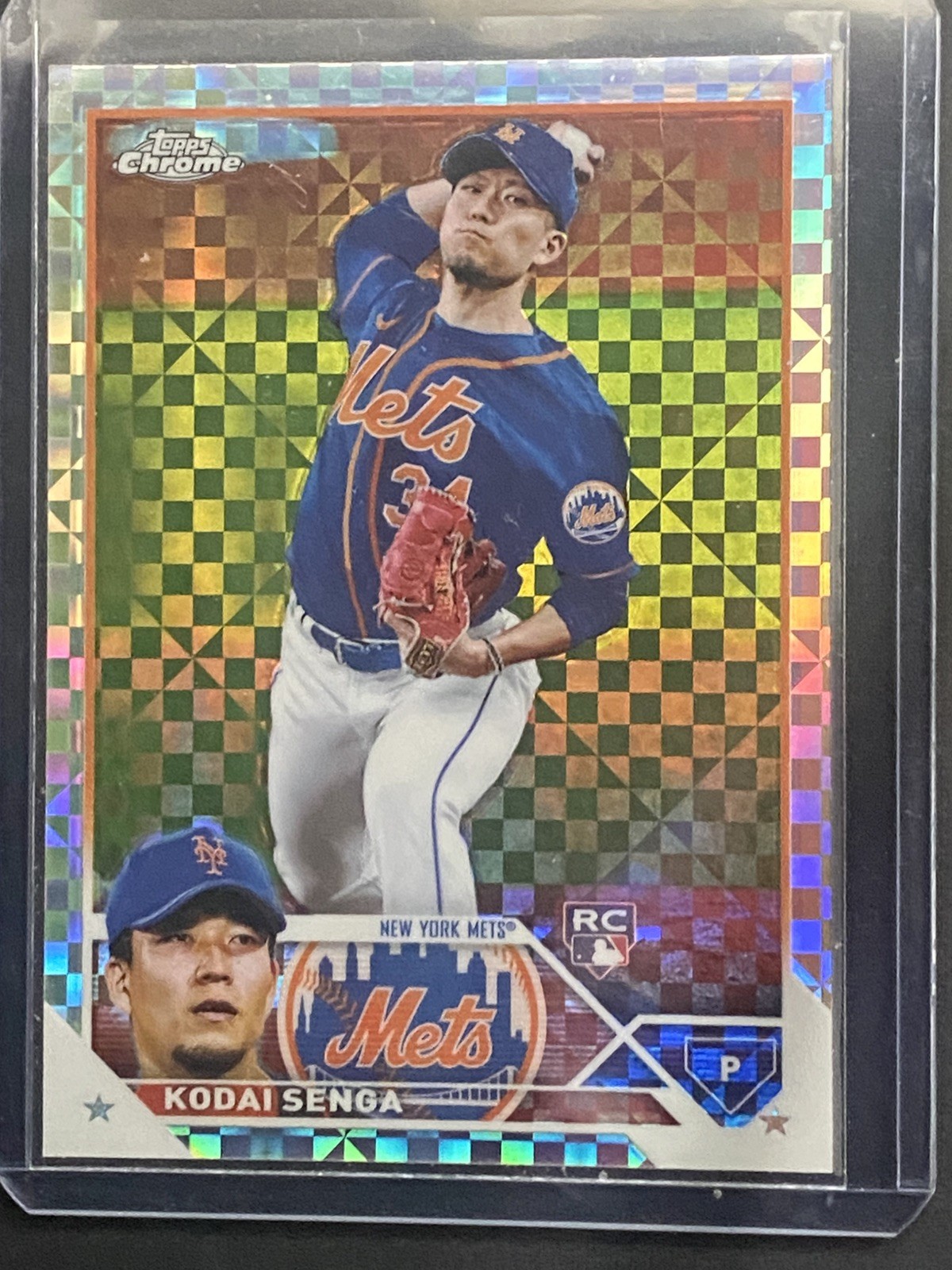 2023 Topps Chrome - Kodai Senga #217 X-Fractor (RC)