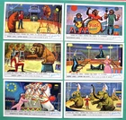 LIEBIG - S1864   F1861 - THE STORY OF THE CIRCUS 2  - SET OF 6 - 1974 - ITALIAN
