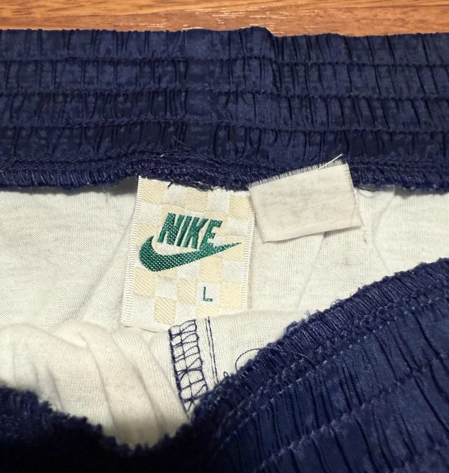 Pantalones de chándal vintage Nike Court John McEnroe con etiqueta a cuadros talla grande tenis raros Foto 2 de 4
