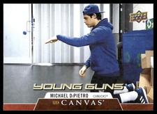 2020-21 Upper Deck UD Canvas YG Michael DiPietro Rookie Vancouver Canucks #C102