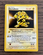 Electabuzz [Shadowless] #20 Prices | Pokemon Base Set | Pokemon Cards
