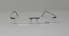 Silhouette Titan 6615 40 6053 Rimless Eyeglasses, Purple Bridge Arms. 51-17