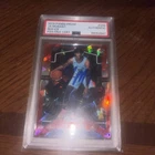 2019-20 Panini Prizm Ja Morant Red Cracked Ice Prizm Rookie On Card Auto PSA