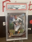 2025 Bowman Mega Box Mojo Paul Skenes Refractor Reactive Burgundy /275 2nd Year