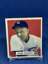 Hank Borowy 1949 Bowman #134 RC VG+