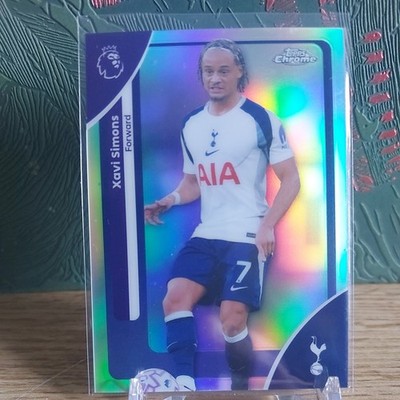 Topps Chrome Xavi Simons Tottenham Refractor Premier League 25/26
