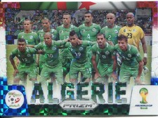 Panini Prizm Wold Cup 2014 Team Card Plaid Prizm #1 Algeria