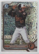 2022 Bowman Chrome Prospects Speckle Refractor 282/299 Maikol Hernandez 0c6