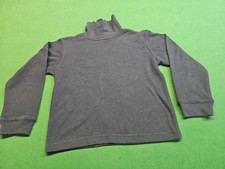 Kidsworld Navy Blue Turtle Neck Top Size 4 L37cm A34cm